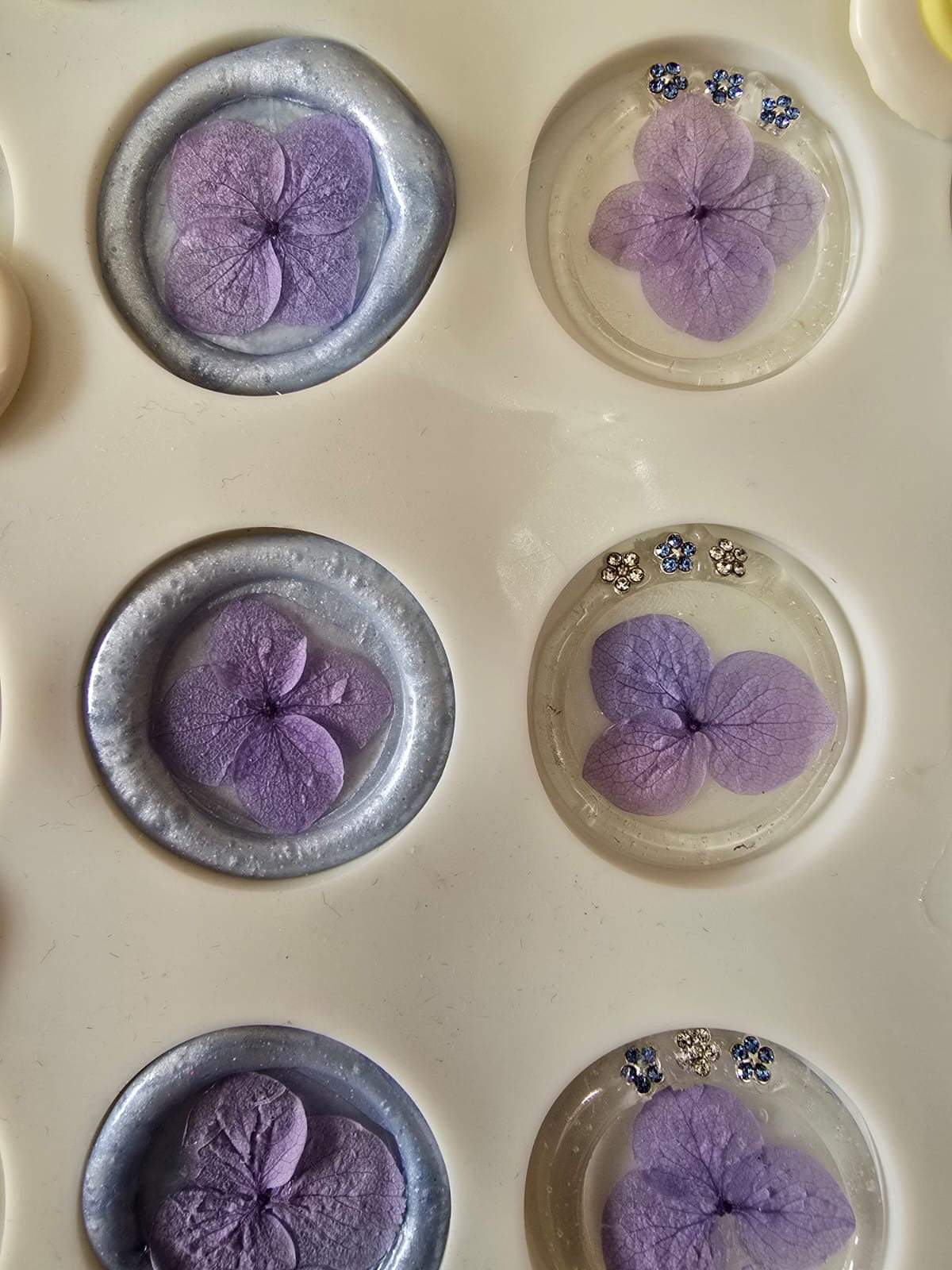 Suspended fresh florals