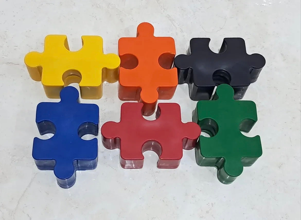 Puzzle Crayon set