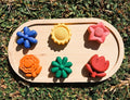 Flower crayon set