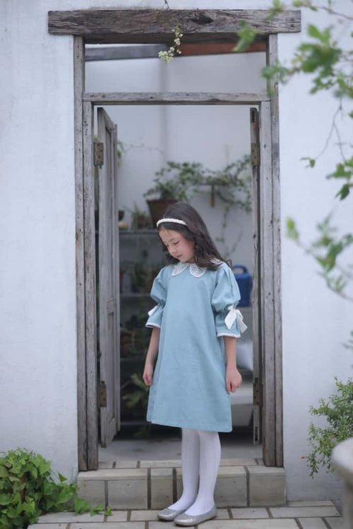 BELLAY DRESS AQUA FORST