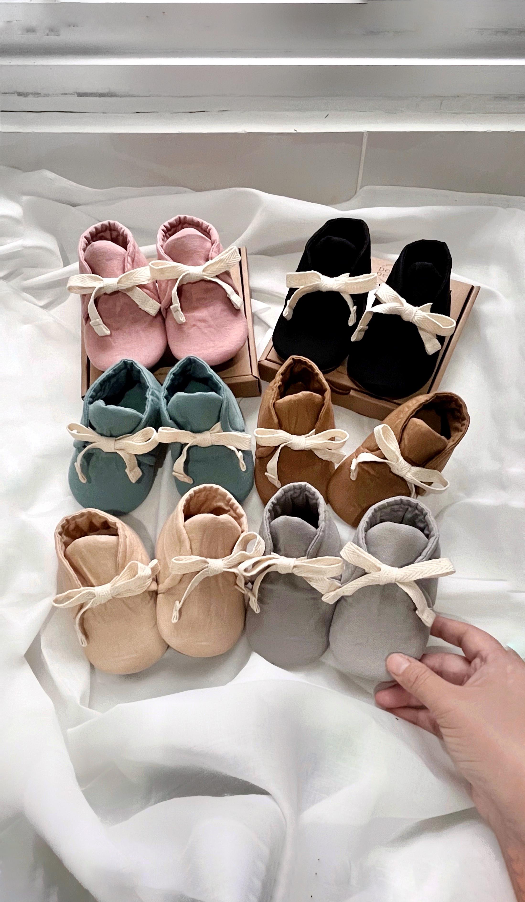 COTTON HI-TOP SHOES