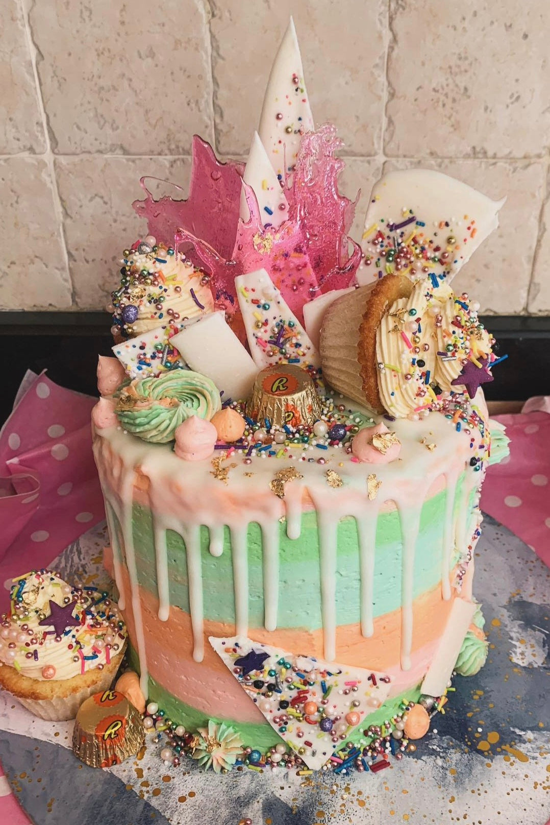 Bespoke Icing Cakes (includes acrylic decorations)