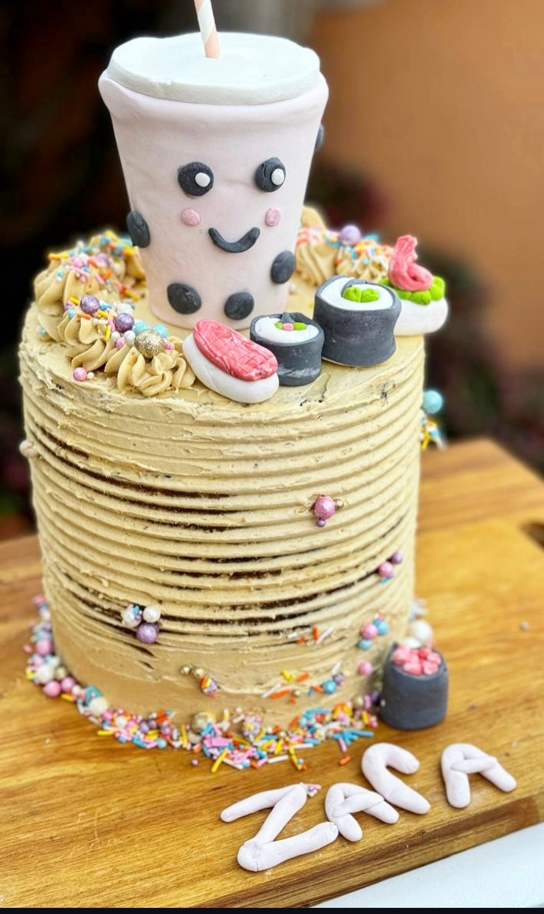 Bespoke Icing Cakes (includes acrylic decorations)