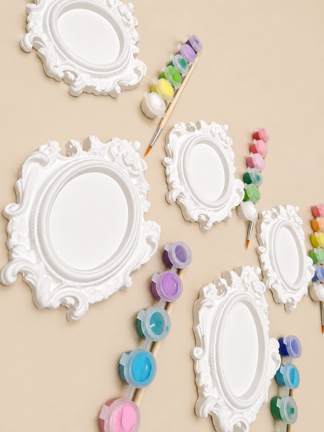 Trinket Tray plaster painting kit