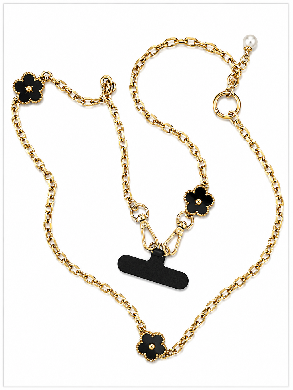 Fleur long Phone chain