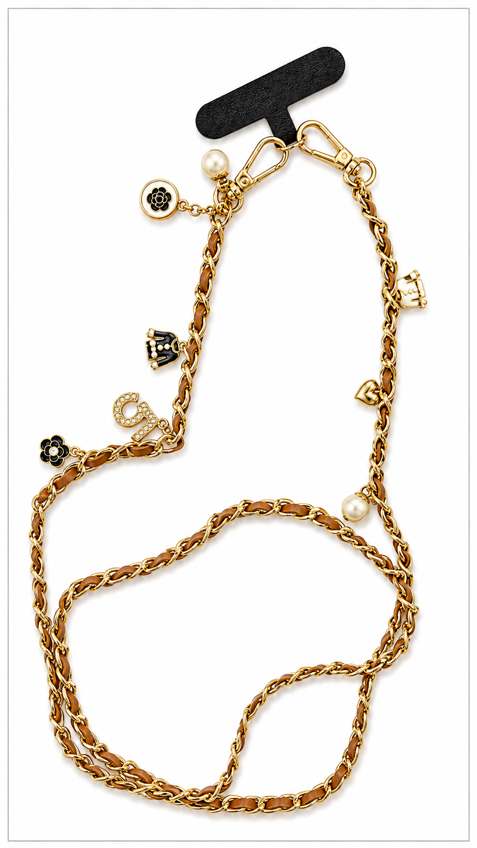 Coco Roped Charm long phone chain