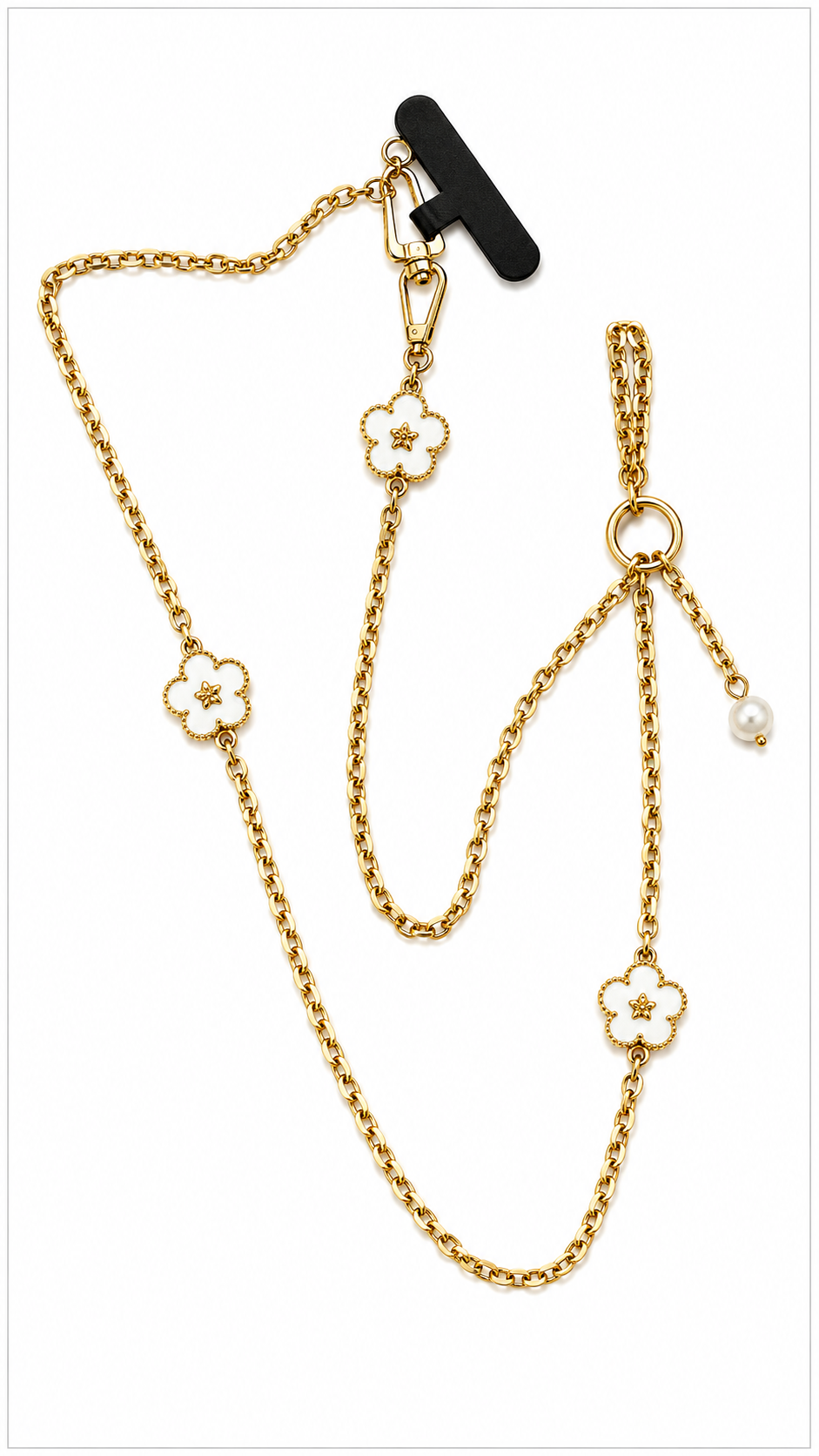Fleur long Phone chain