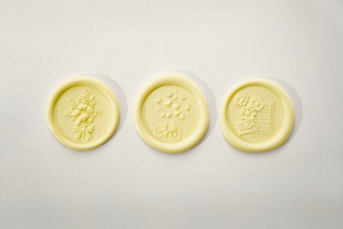 Pearlescent Classic wax seals