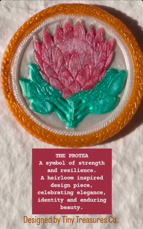 Bespoke Micro Artistry Wax Seals(Protea and African Bush Sunset edition)