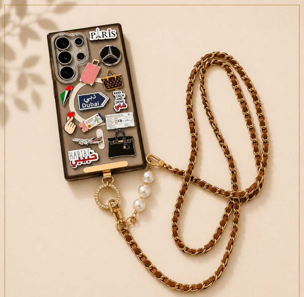 Belle long Phone chain
