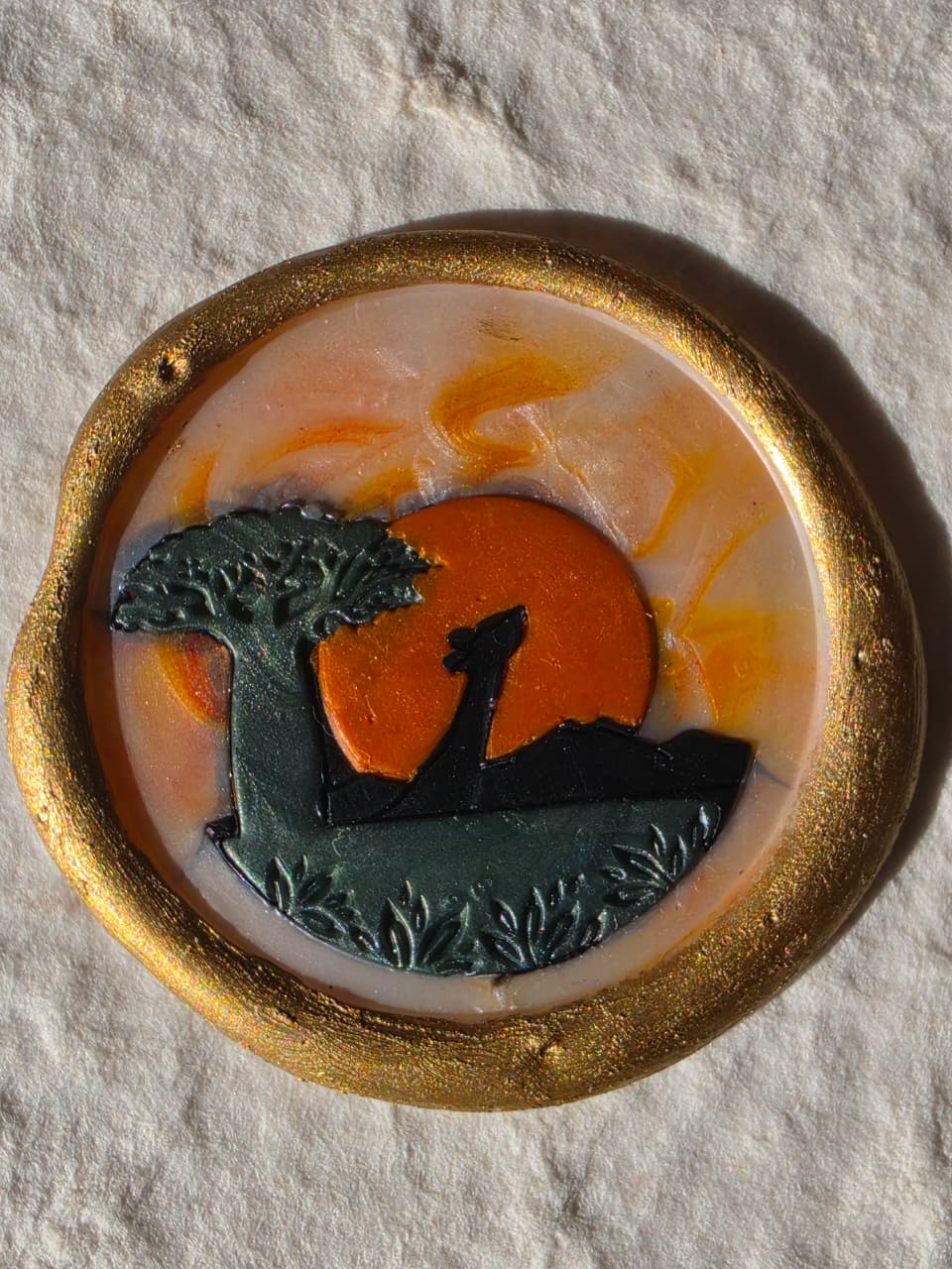 Bespoke Micro Artistry Wax Seals(Protea and African Bush Sunset edition)