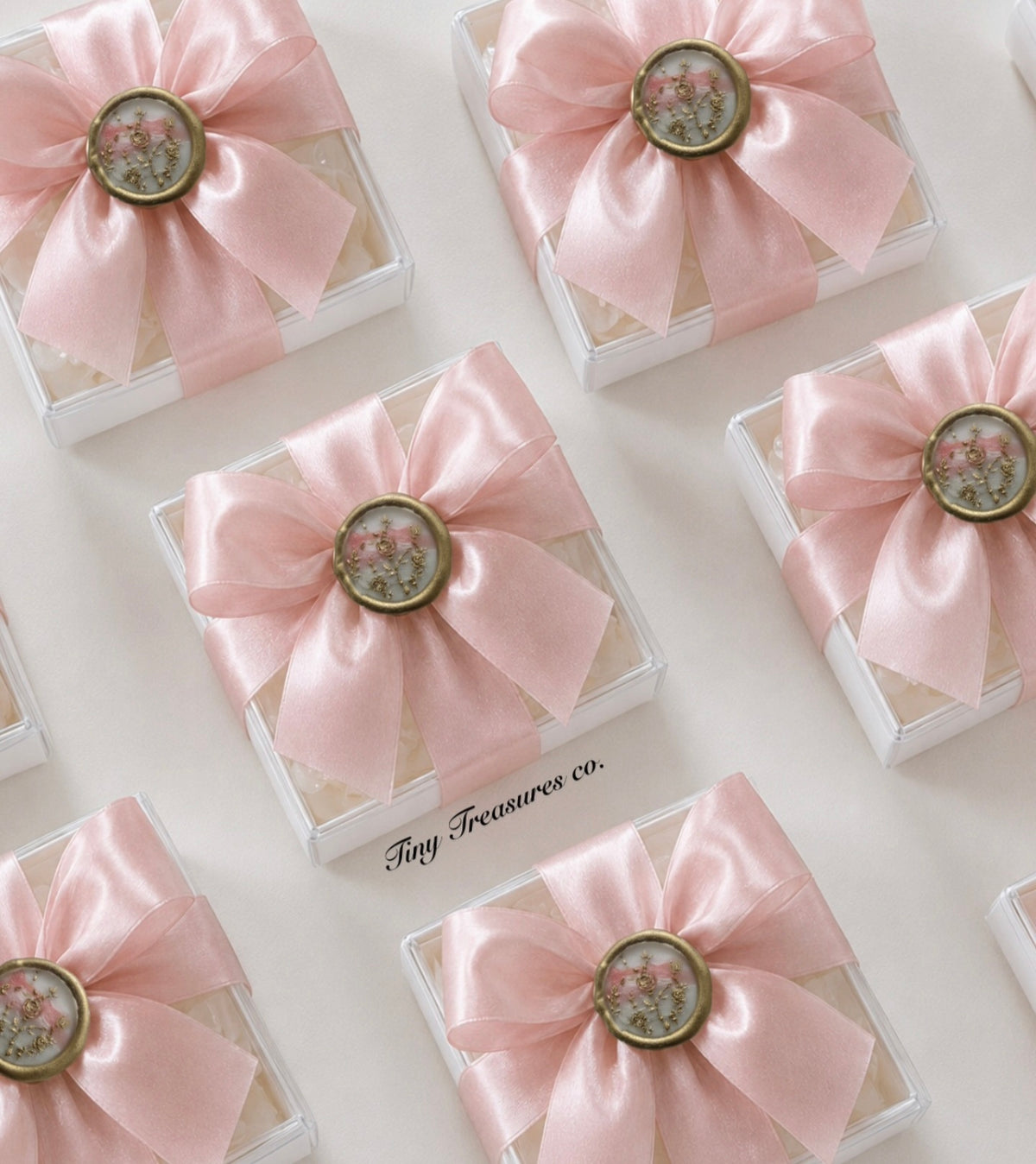 Luxury Vintage Faded Rose wax seal