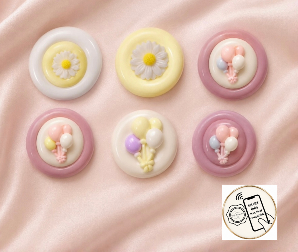 Embellished Wax Seals (Ornament)