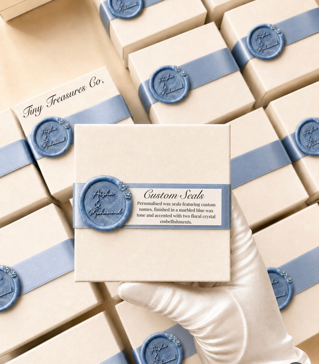 Embellished Customizable Wax Seals (Diamante)