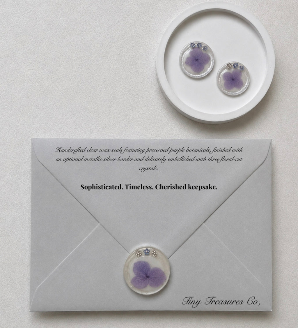 FRESH floral wax seals