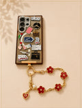Fleur Charm short phone chain