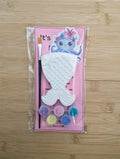 Mermaid Tail plaster painting kit