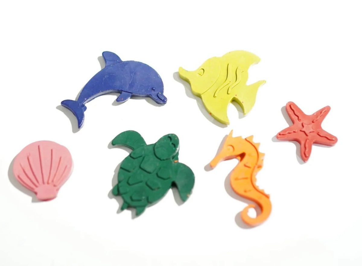 Ocean crayon set