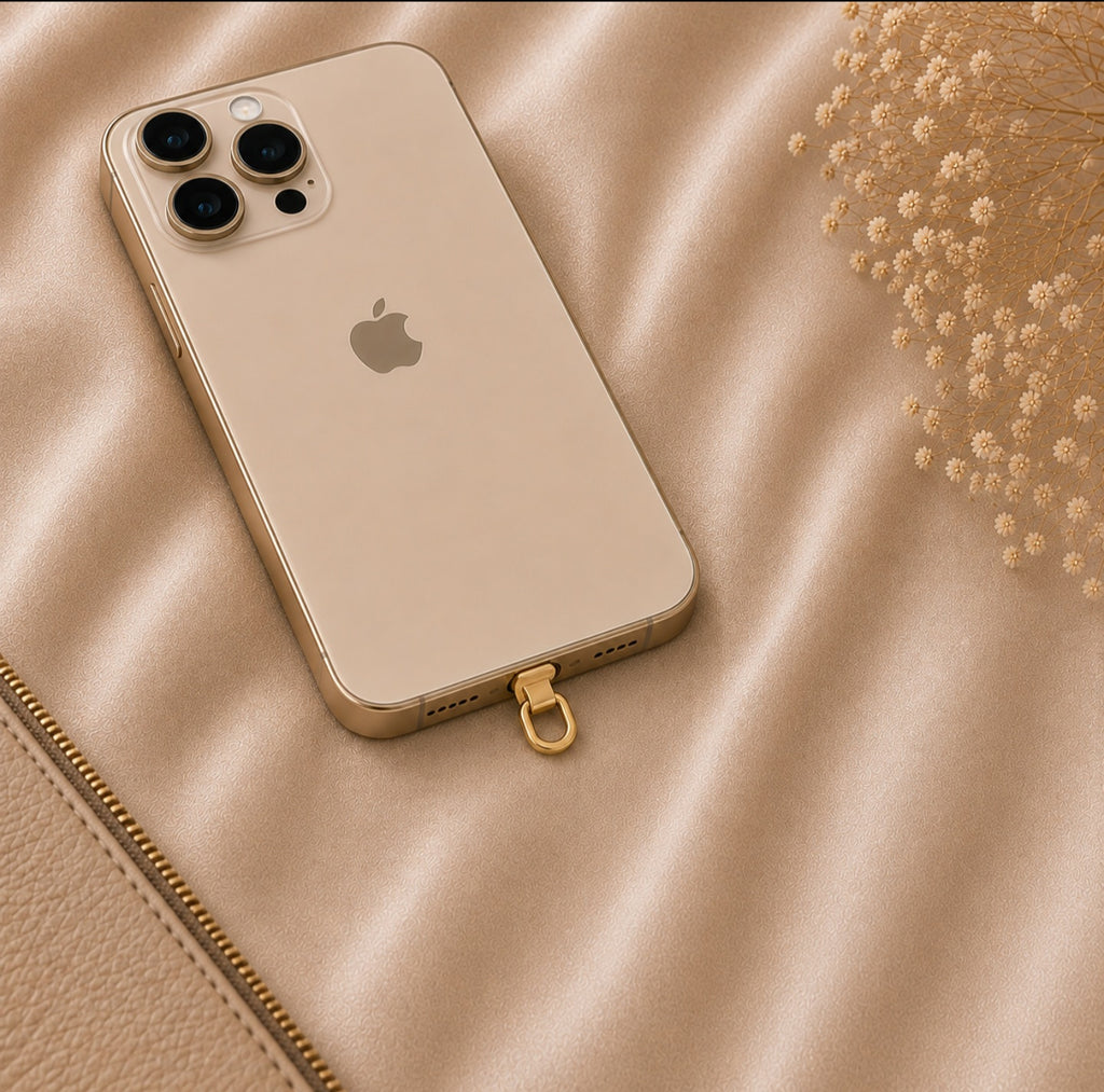 Gold Phone Attachment