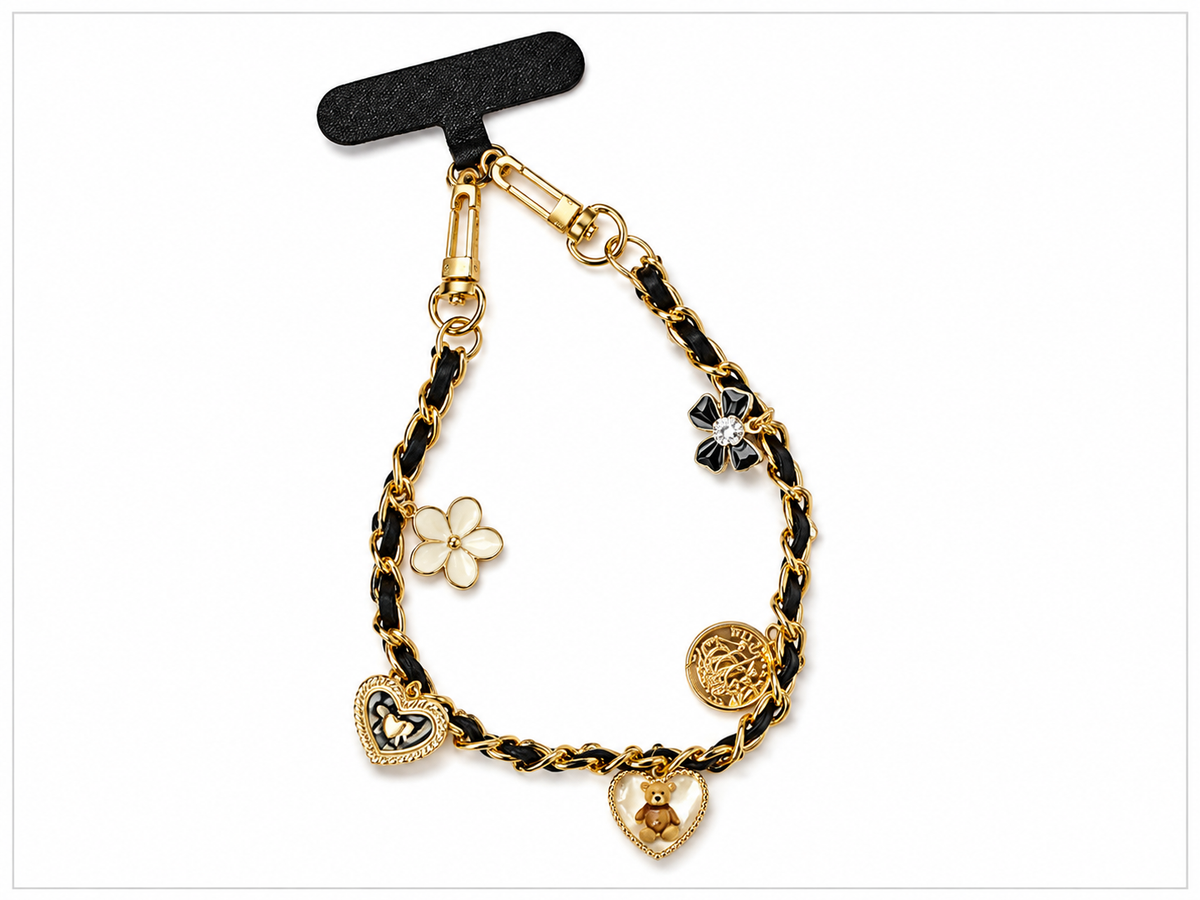 Coco Roped Charm short phone chain