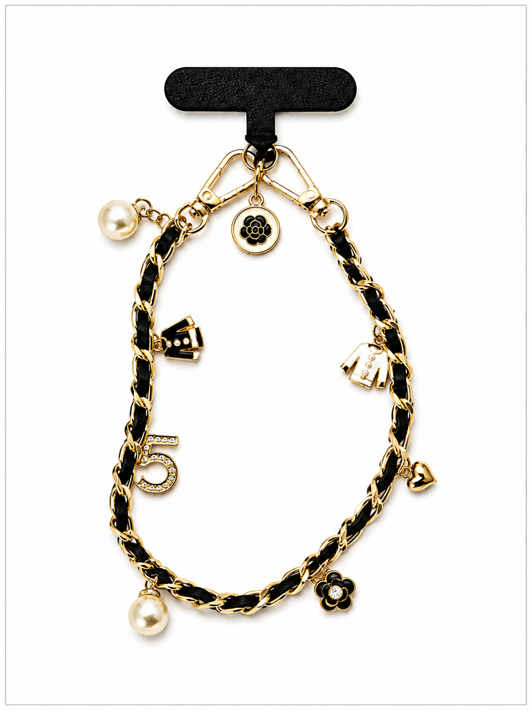 Coco Roped Charm short phone chain