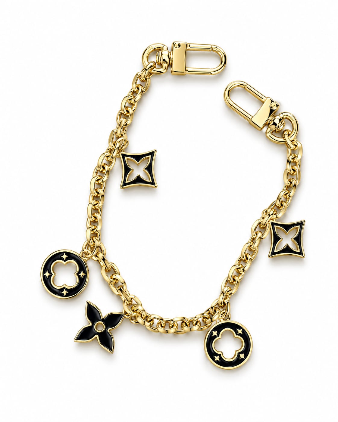 Maison gold short Phone chain